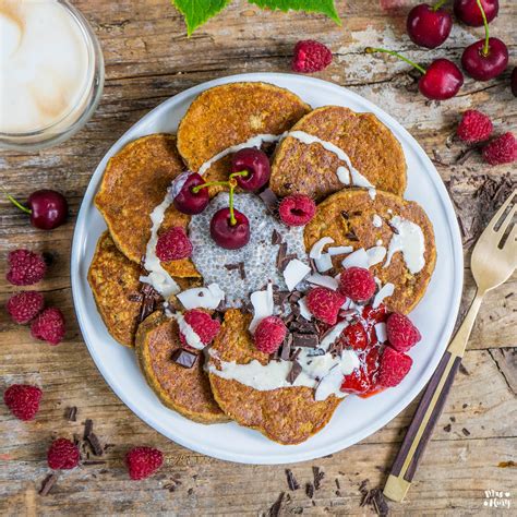 Quinoa Protein Pancakes Vegan Mrs Flury Gesunde Rezepte