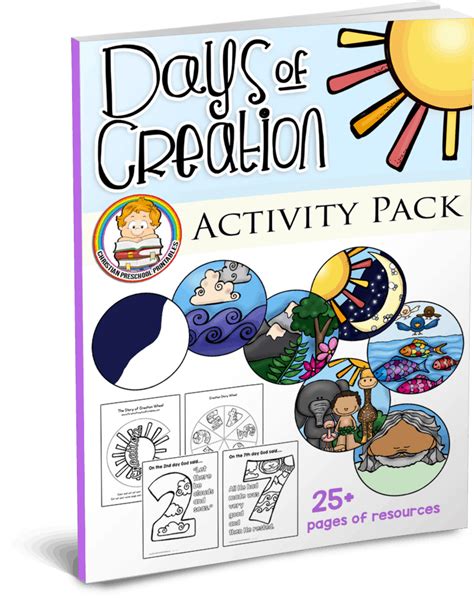 Creation Preschool Printables - Christian Preschool Printables