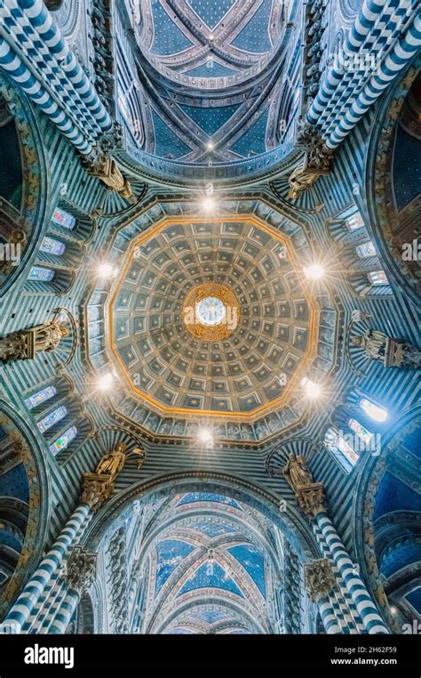 Siena Cathedral Interior Dome High Resolution Stock Photography And