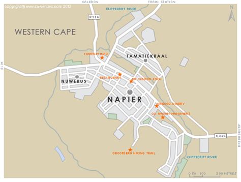 Napier Map