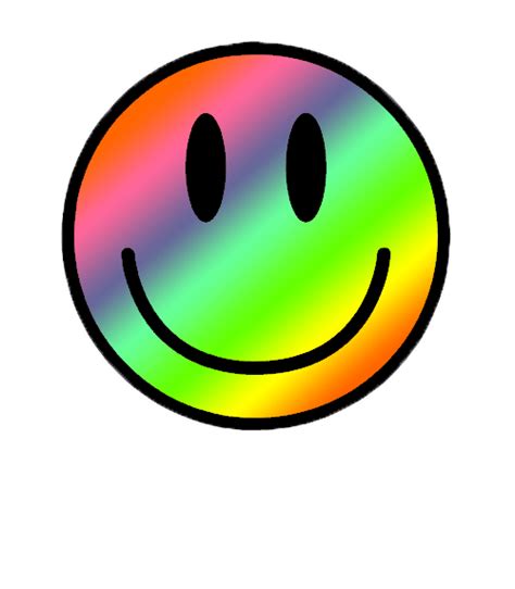 Rainbow Smiley Smiley Horror Happy Smiley Face Smiley