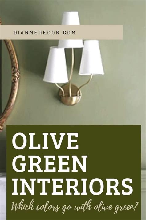 How To Decorate With Olive Green Decor Video Video