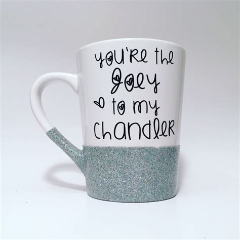 Gift ideas for friends tv show fan. You're the Joey to my Chandler - Friends TV Show Gift ...