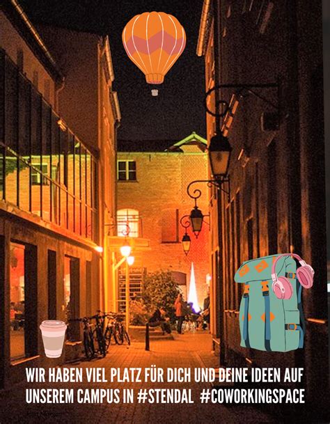 1 place including coffee inn Co-Working Space Stendal - Musikerfabrik Frank Wedel