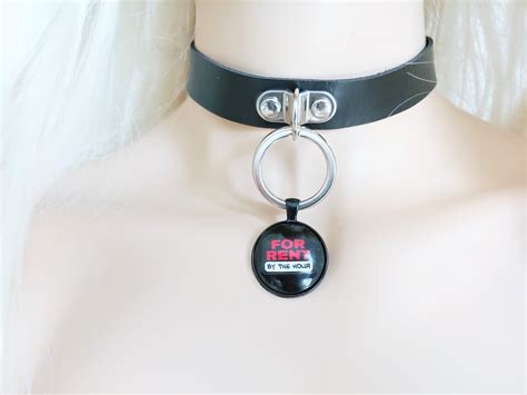 For Rent By The Hour Hot Wife Gangbang Bdsm Slut Whore Collar Etsy Sweden