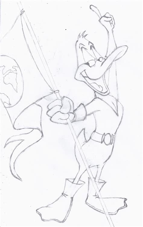 Daffy Duck Starring Duck Dodgers By K6666orochi On Deviantart