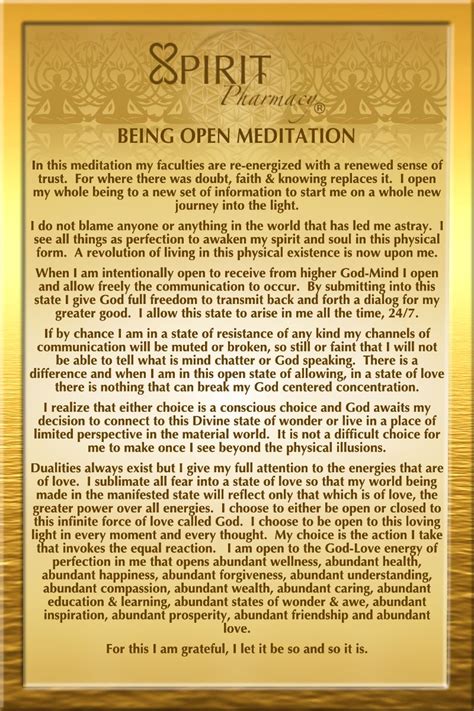 Being Open Meditation Guided Meditation Scripts Healing Meditation