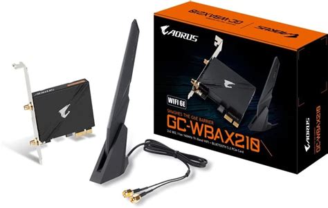 Gigabyte Wifi E Gc Wbax X Ax Tri Band Wifi Bluetooth Pcie Expansion Card
