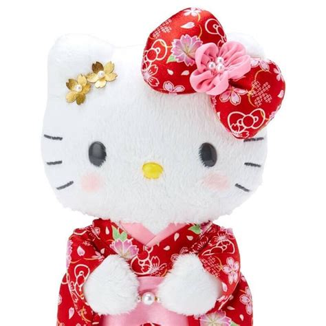 Hello Kitty Sakura Kimono Plush