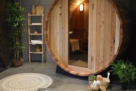 You Can Stay In Huge Wine Barrels Complete With Private Saunas And