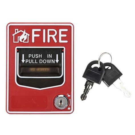 buy outopu 9 28vdc wired fire alarm conventional manual call point fire safety pull alarm