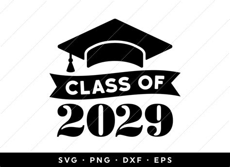 Class Of 2029 Svg Seniors 2029 Svg Graduation 2029 Svg 2029 Etsy