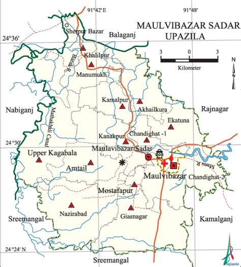 Maulvibazar Sadar Upazila Banglapedia