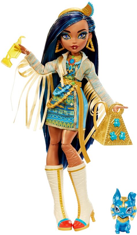 Buy Monster High Doll Cleo De Nile With Accessories And Pet Dog