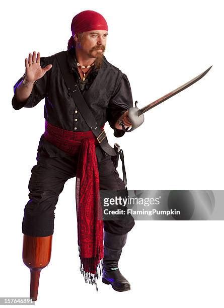 Pirate With Wooden Leg Photos And Premium High Res Pictures Getty Images