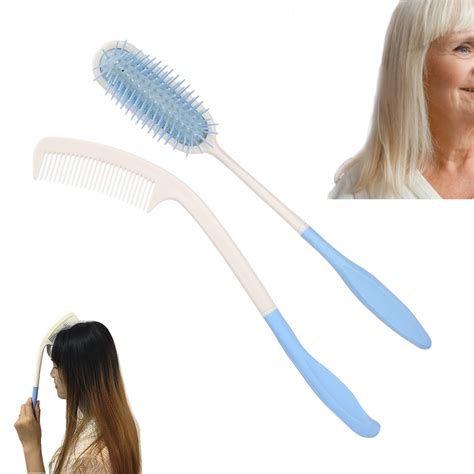 Dressing Aids Extra Long Hair Brush Elderly Long Handled Comb Air