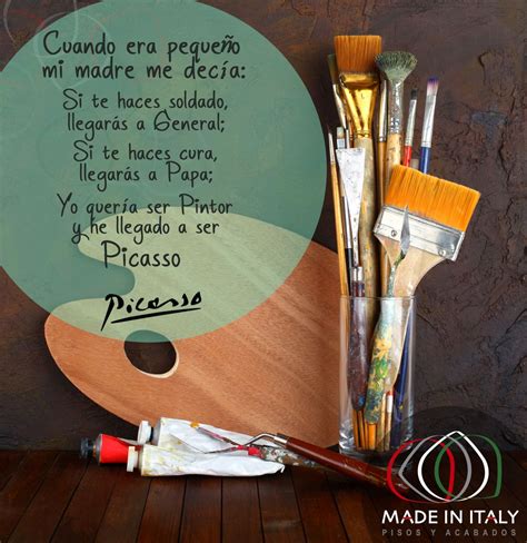 Una Frase Del Gran Picasso Frases De Pintores Frases Pintores