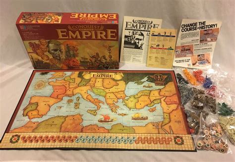 On the surface, it's a. Conquest of the Empire Milton Bradley 1984 GameMaster ...