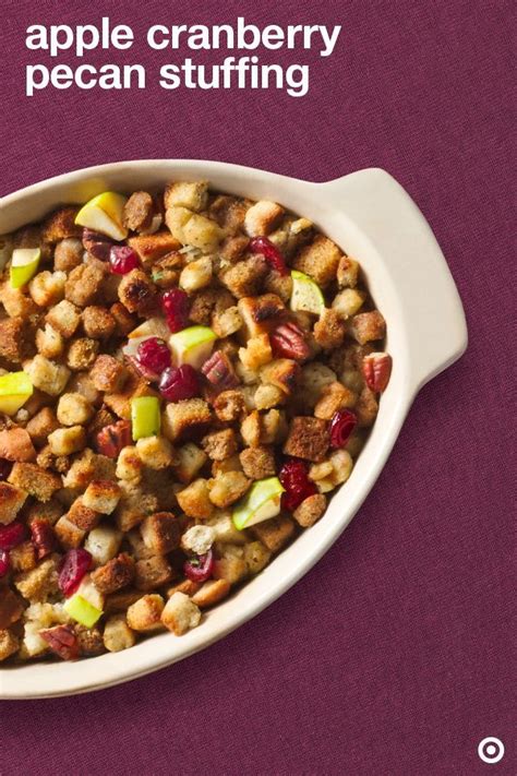 In britain the main christmas meal is served at about 2 in the afternoon. Apple, Cranberry & Pecan Stuffing | Recipe | Stuffing ...