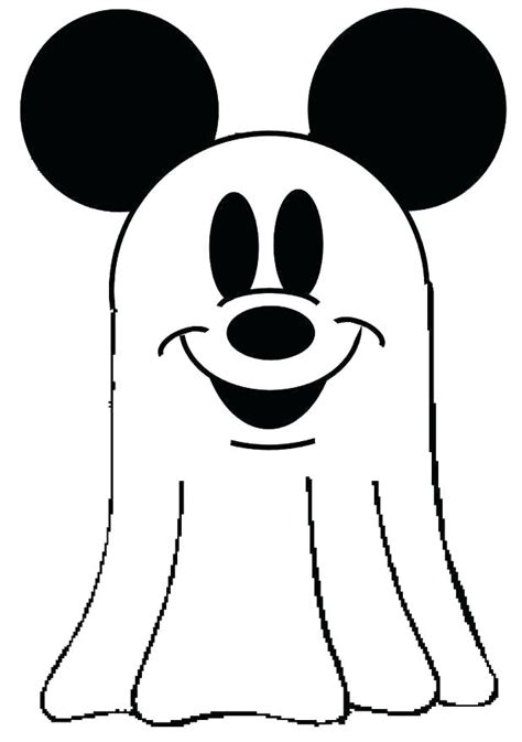 Mickey Mouse Outline Drawing Free Download On Clipartmag