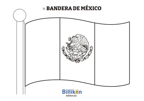 Bandera De México Para Colorear E Imprimir Billiken