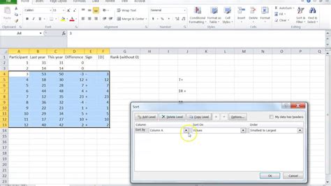 What is the formula for t test in excel? How to calculate Wilcoxon signed test T statistic - YouTube