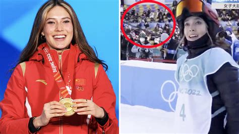 Winter Olympics 2022 China Accused Of Shock Eileen Gu Act