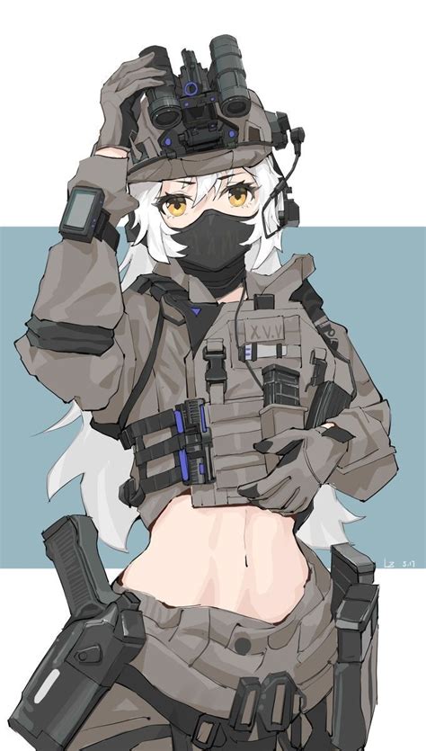 Pin On ♡ Military Anime Girls