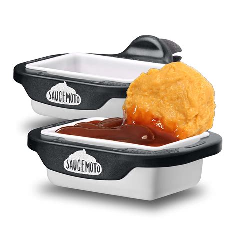 Buy Saucemoto Dip Clip An In Car Sauce Holder For Ketchup And Dipping
