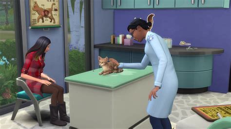 The Sims 4 Cats And Dogs Veterinarian Official Gameplay Trailer 0776