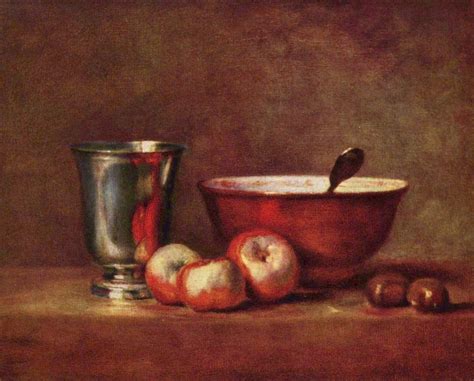 Natura Morta C Di Jean Baptiste Chardin Parigi Museo Del