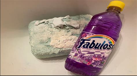 (if it's too thin, add more baking soda. Fabuloso on Paste Dried Grout Sponge - YouTube
