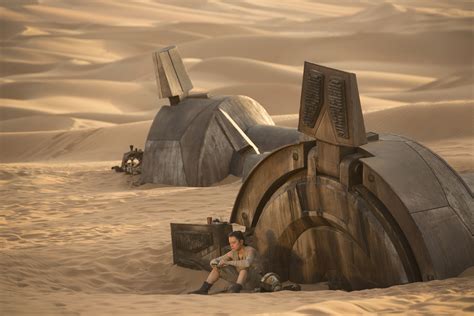 Baggrunde Star Wars Sand Køretøj Film Star Wars The Force Vækker