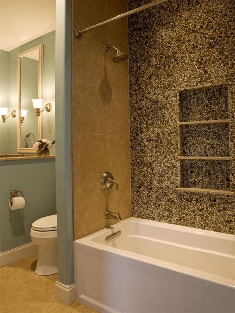 Bathroom Tile Ideas For Tub Surround Bathroom Wall Tile Pebble Tile