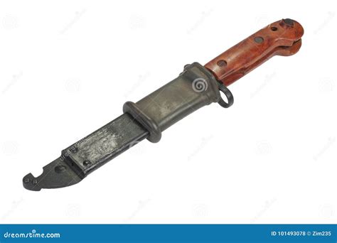 Kalashnikov Ak 47 Bayonet With Saw Stock Photo Image Of Sharpening