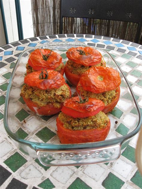 Nouvelles tomates farcies sans viande