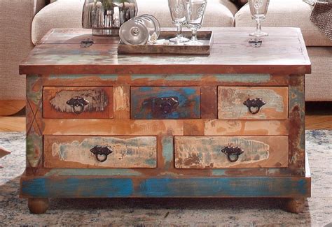 Shabby chic beistell couchtisch landhaus vintage weiss. SIT Couchtisch »Riverboat«, Breite 90 cm, Shabby Chic ...