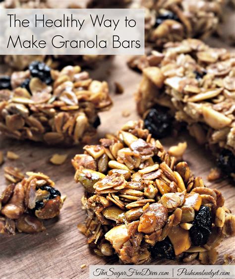 Granola bars diabetes self management; Easy Low Sugar and Homemade Granola Bars Recipe