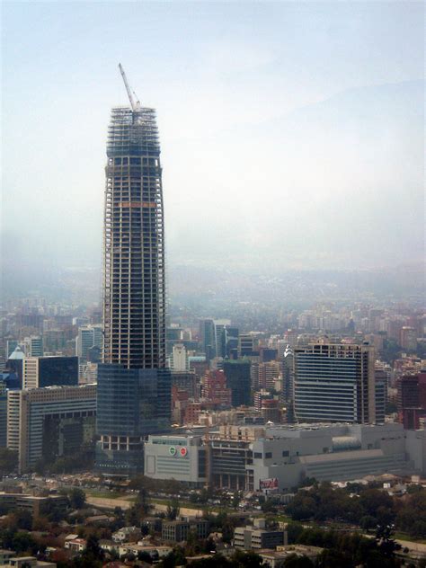 The complex is located in the commune of providencia, santiago, chile, and is owned by the holding cencosud.the tallest of the four buildings, the torre costanera, was designed by architect césar. Archivo:Gran Torre Santiago y complejo Costanera Center ...