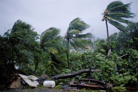 Las Impactantes Fotografías Del Paso Del Huracán María Por El Caribe Y