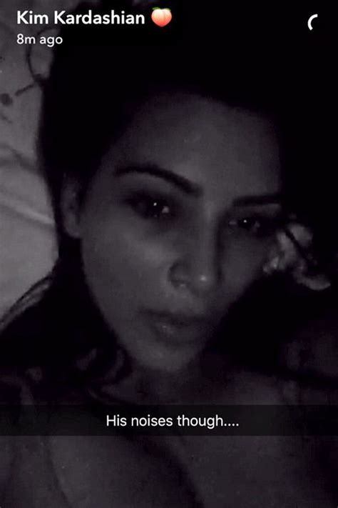 kim kardashian shares intimate video in bed with kanye west as he snores next to her mirror online