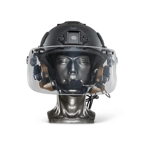 Ballistic Helmet With Face Shield Atomic Defense