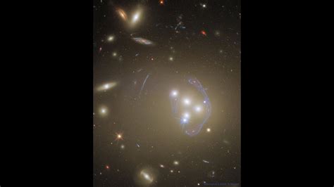 Hubble Lensing Galactic Cluster Active Galactic Nucleus Cosmology