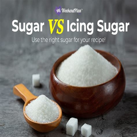 Sugar Vs Icing Sugar Malaysia My Weekend Plan