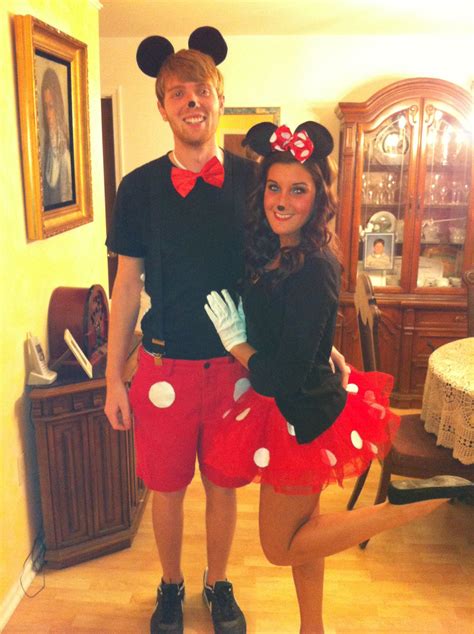 Mickey And Minnie Mouse Costume Super Easywine And Dine Cute