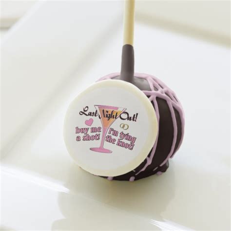 Bachelorette Party Cake Pops Zazzle