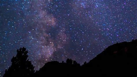 Milky Way Stars Time Lapse Stock Footage Video 100 Royalty Free