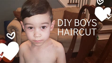 Diy Boys Haircut Youtube