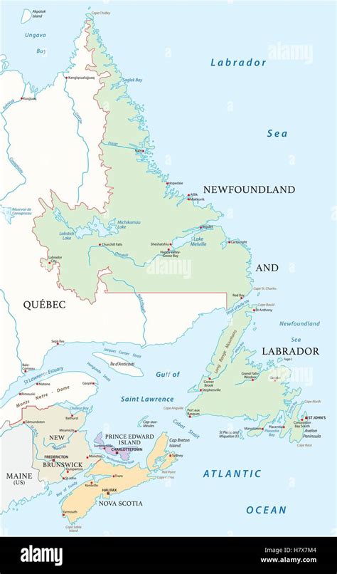 Atlantic Provinces First Nations Wall Map Ph