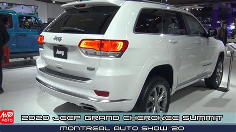 2020 Jeep Grand Cherokee Summit 4x4 Exterior And Interior Montreal